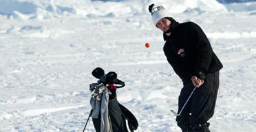 Arctic golf