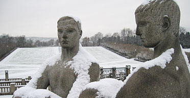 Sculptures in Vigeland Park, Oslo