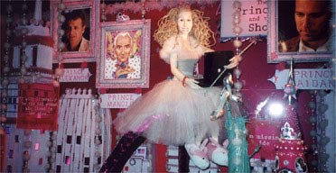 The Sex and the City window in Barney's, New York