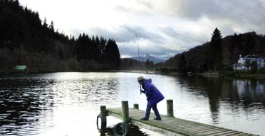 Loch Ard in the Trossachs, Scotland