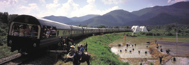 Train in Asia