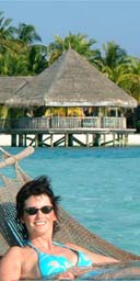 Jane Knight in Soneva Gilli, Maldives