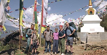 Scott family in Nepal