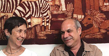 Judith de Witt and Roger Diski