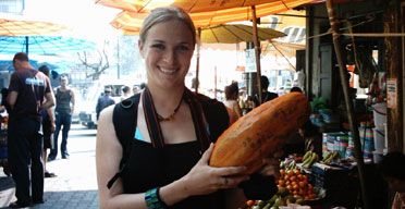 Cooking in Thailand