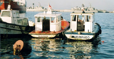 Boats in Chile