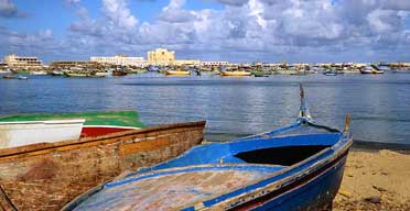 Alexandria harbour