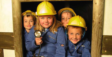 Children at Snibston Discovery Park