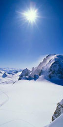 Snowy mountains