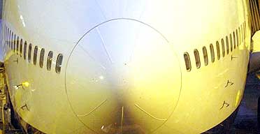 Plane nose cone