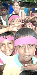 Children in Sri Lankan