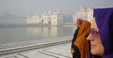 Arabella Weir at Amristar 