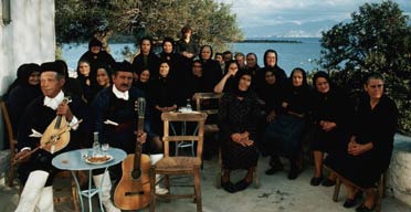 Traditional Greek musicians