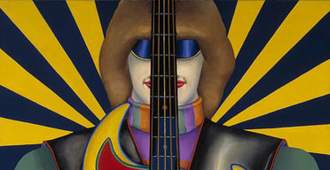 'Rock-Rock, 1966' by Richard Lindner 