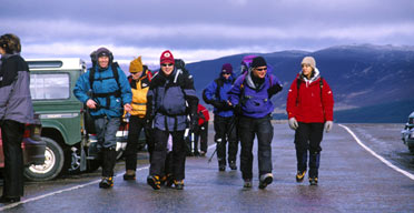 Walking in the Cairngorms, Scotland