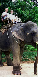 Kit Spring and daughter Abigail