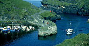 Boscastle harbour, Cornwall