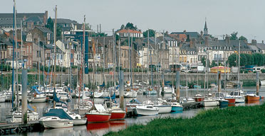 Saint-Valery port, France