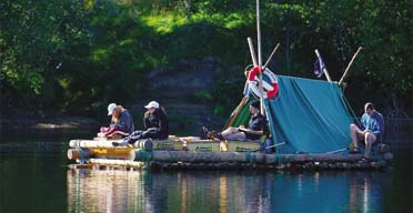 Rafting in Sweden