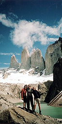 Kate Lynn-Evans and friends in Patagonia
