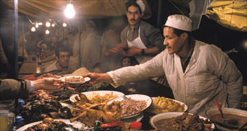 Marrakech food stall