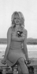 Brigitte Bardot at the Copacabana, 1964