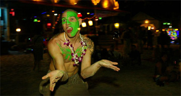 Raver, full moon party, Koh Phangan
