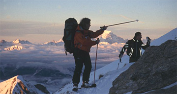Ski touring