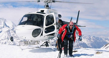 Roger Alton, heli-ski