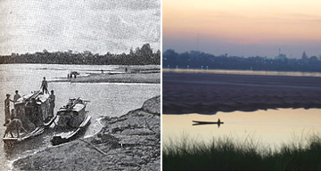 Mekong river, Laos