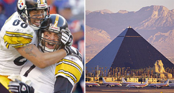 Viewing the Super Bowl in Las Vegas