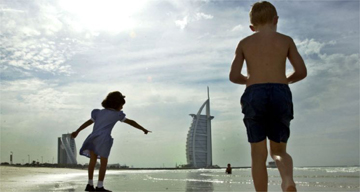 The Burj Al Arab hotel in Dubai