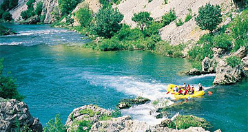 Rafting in Croatia's secluded rivers