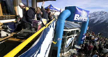 Snowbombing festival, Austria