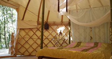 Luxury yurt