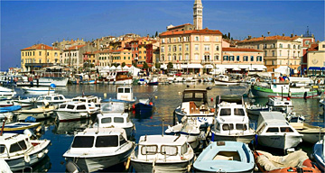 Rovinj harbour, Istria, Croatia
