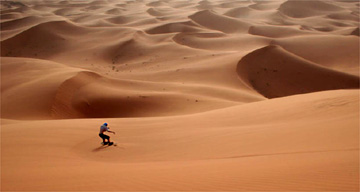 dune boarding