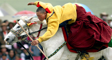 Litang horse racing festival, Tibet