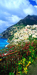 Positano on Italy's Amalfi Coast 