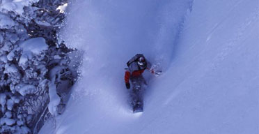 Snowboarding, Baqueira, Spain