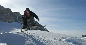 Hitting the slopes on a Barefoot Board