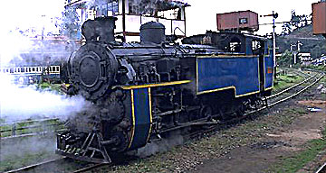 A Steam train in India