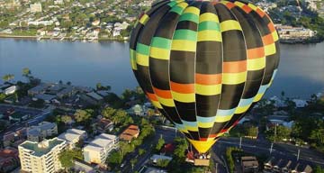 Balloon over Brisbane
