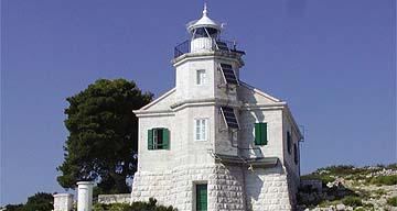 Prisnjak lighthouse, Croatia