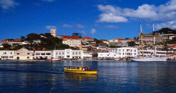 St George's harbour, Grenada
