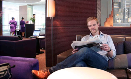 Carl Wilkingson flies Thai Airways