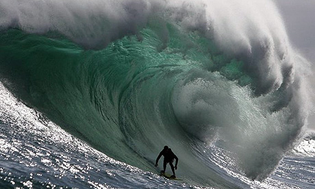 surfer big wave