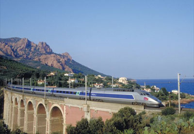 TGV train in France