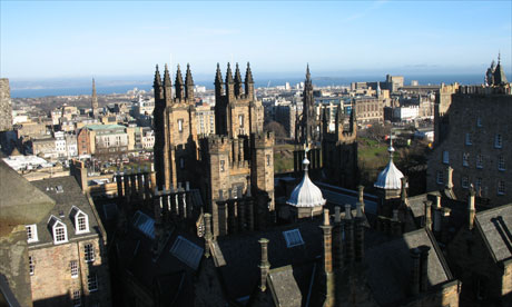 View over Edinburgh