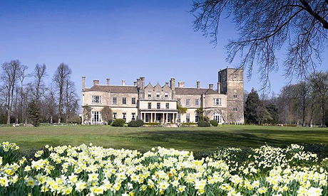 Lucknam Park in the spring